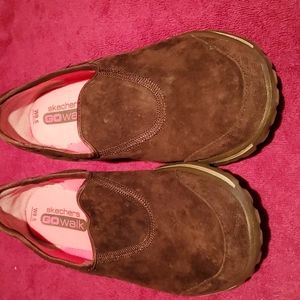 Skechers Go Walk size W8.5 dark brown